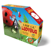 Madd Capp Puzzles – I Am Lil' Ladybug Jigsaw Puzzle | 100 Pieces – front of packaging