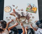 Madd Capp Puzzles – I Am Lil' Pig Jigsaw Puzzle | 100 Pieces – lifestyle view