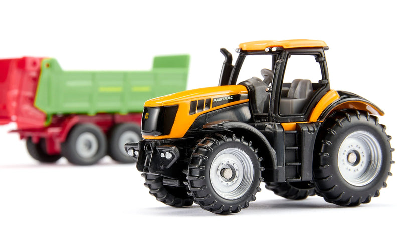 Siku - Tractor Jcb With Strautmann Spreader