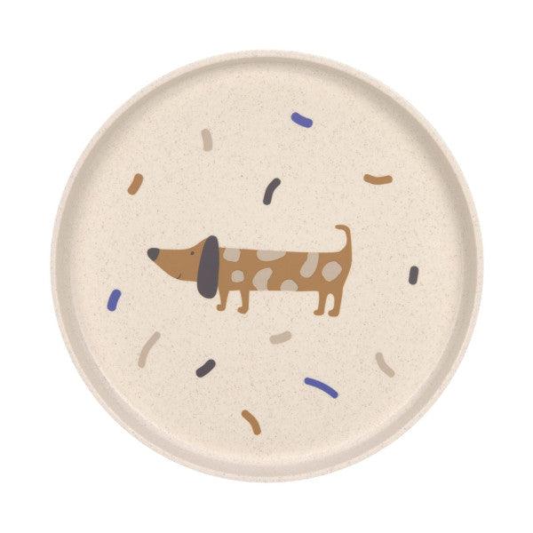 Lassig - 4babies - Plate - Little Mateys - Royal Blue