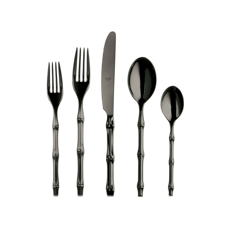 Mepra – Bali Black Gold – 5-Piece Flatware Set – 101522005ON – Image 1