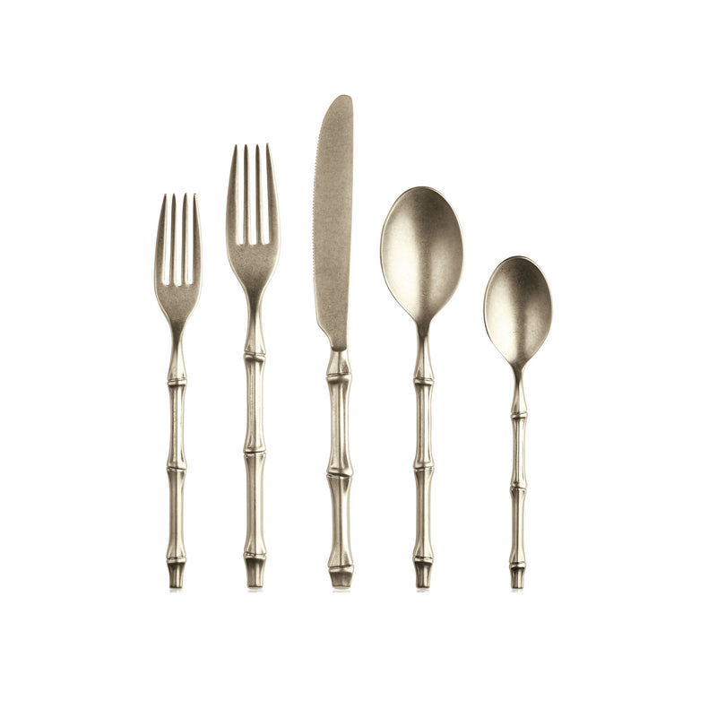 Mepra - Bali Pewter Champagne Flatware Set - 5 Pcs. – MPR-101522005PC – Image 1