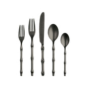 Mepra - Bali Pewter Black Flatware Set - 5 Pcs. – MPR-101522005PON – Image 1