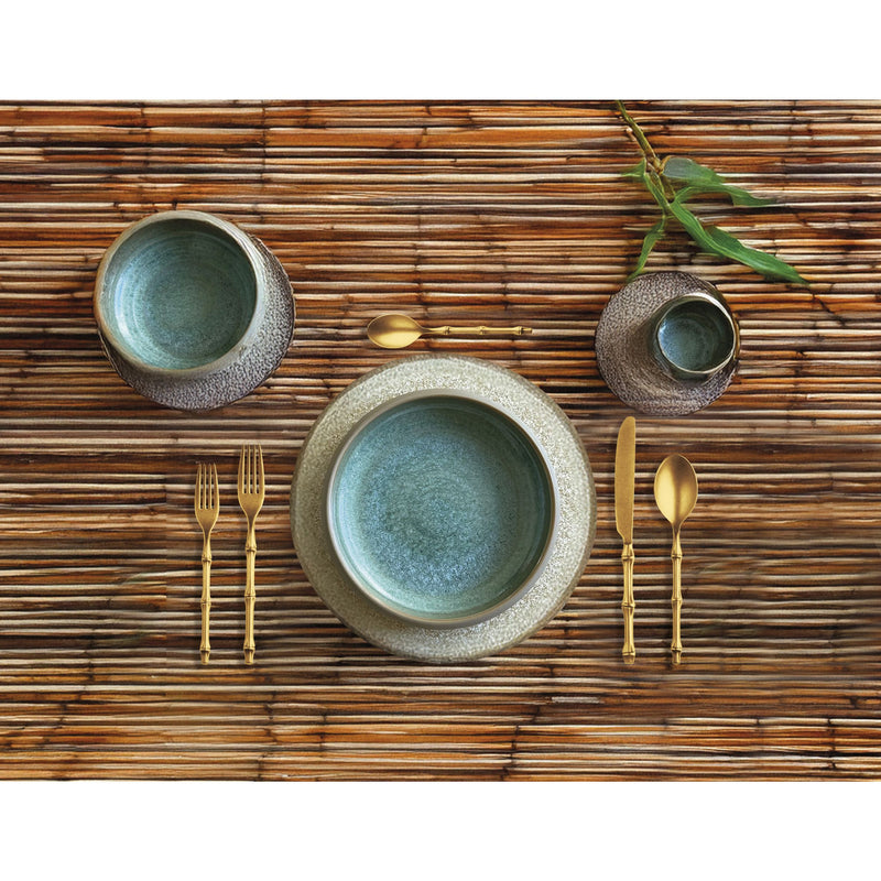 Mepra – Bali Pewter Gold – 5-Piece Flatware Set – 101522005PO – Image 3