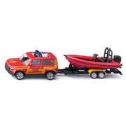 LAND ROVER DEFENDER WITH BOAT