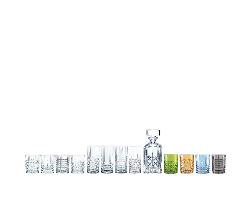 Nachtmann - Highland Square Whisky And Longdrink (Set of 12)