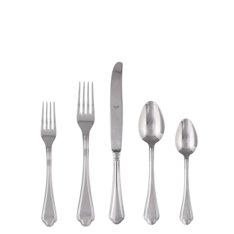 Mepra - Leonardo Flatware Set - 5 Pcs. - Mirror – MPR-101822005