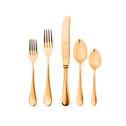Mepra - Brescia Gold Flatware Set - 5 Pcs. – MPR-1020B22005O – Image 1