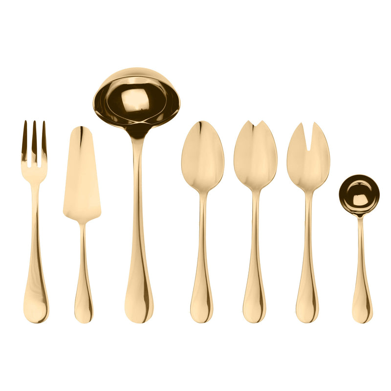 Mepra - Brescia Serving Set - 7 Pcs. - Gold – MPR-1020B2207O