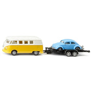 VW T1 WITH TRAILER AND VW BEETLE (1:50)