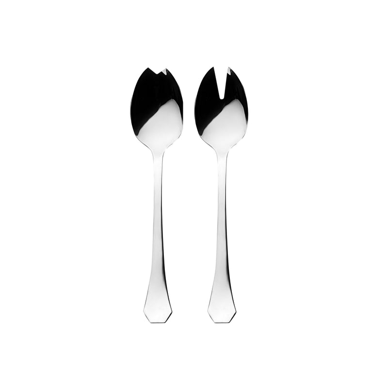 Mepra - Moretto Salad Serving Set - 2 Pcs. - Mirror – MPR-102822122 – Image 1