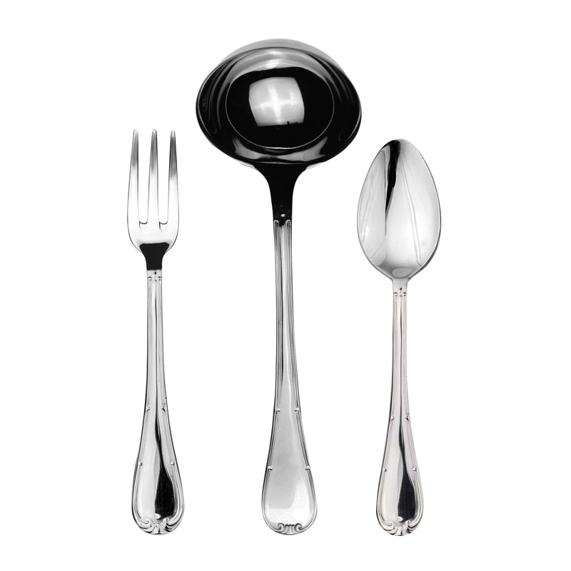 Mepra – Raffaello Mirror – 3-Piece Serving Set – 102922003 – Image 1