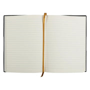 Lined Notebook Flying Spirit leather 180 pages black A5 (5.8 x 8.3 in)
