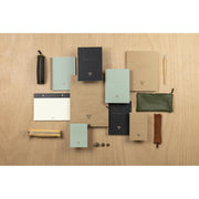 Lined Notebook Flying Spirit leather 180 pages black A5 (5.8 x 8.3 in)