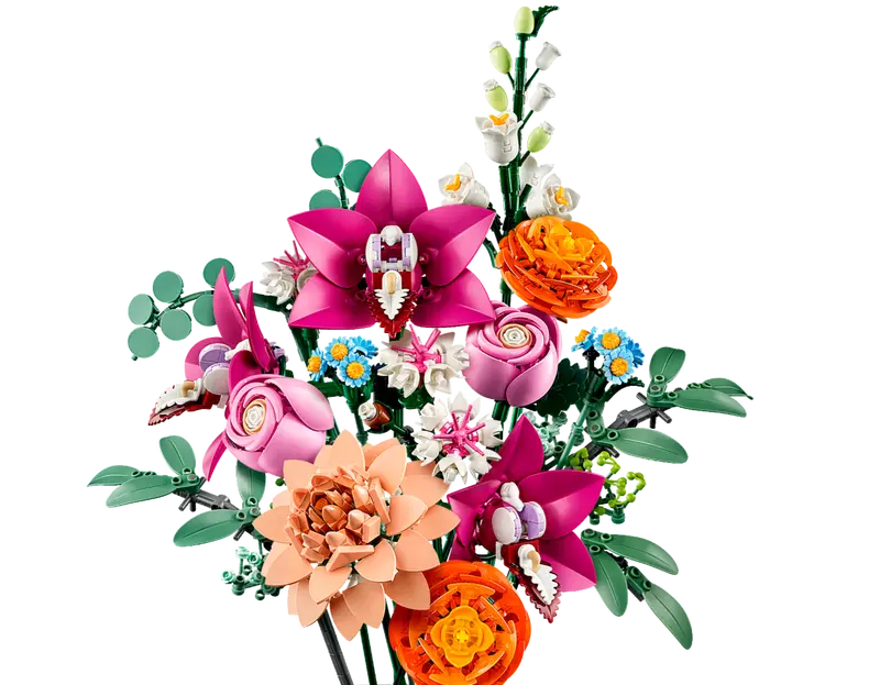 LEGO - 10342 - BOTANICAL COLLECTION - Pretty Pink Flower Bouquet - 749pcs