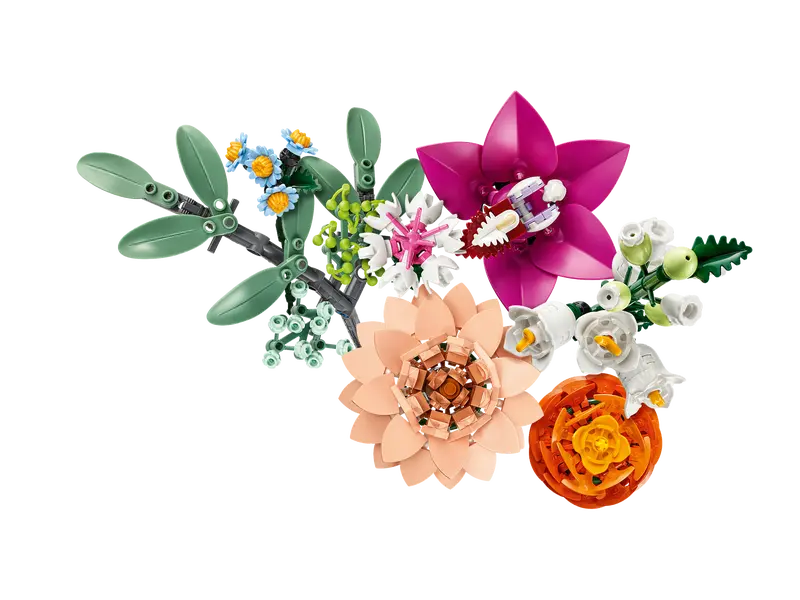 LEGO - 10342 - BOTANICAL COLLECTION - Pretty Pink Flower Bouquet - 749pcs