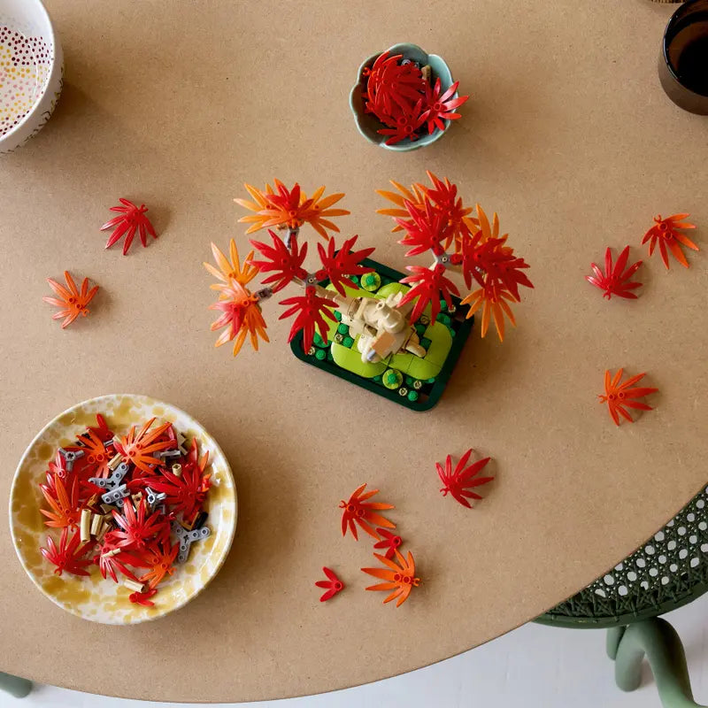 LEGO - 10348 - BOTANICAL COLLECTION - Japanese Red Maple Bonsai Tree - 474pcs