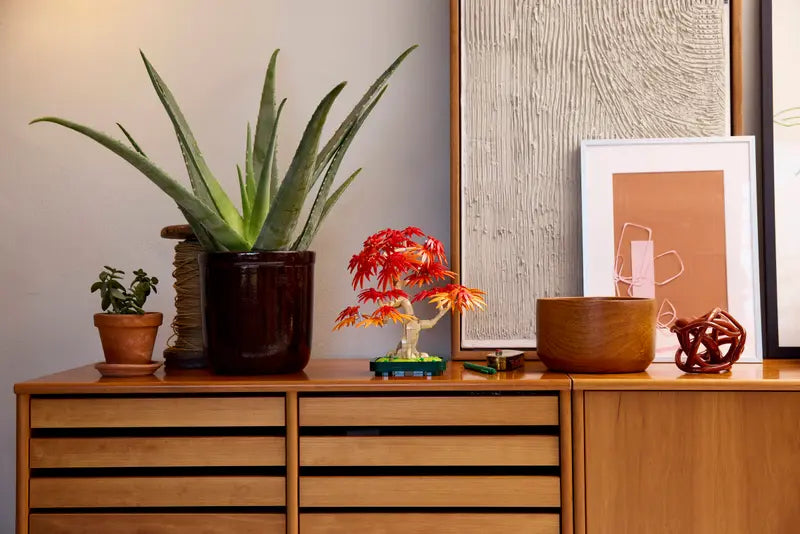 LEGO - 10348 - BOTANICAL COLLECTION - Japanese Red Maple Bonsai Tree - 474pcs