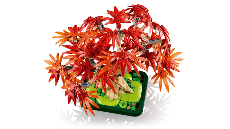LEGO - 10348 - BOTANICAL COLLECTION - Japanese Red Maple Bonsai Tree - 474pcs