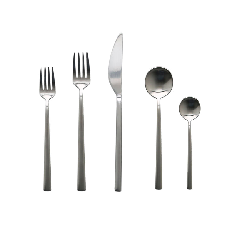 Mepra - Movida Ice Flatware Set - 5 Pcs. – MPR-103722005I – Image 1