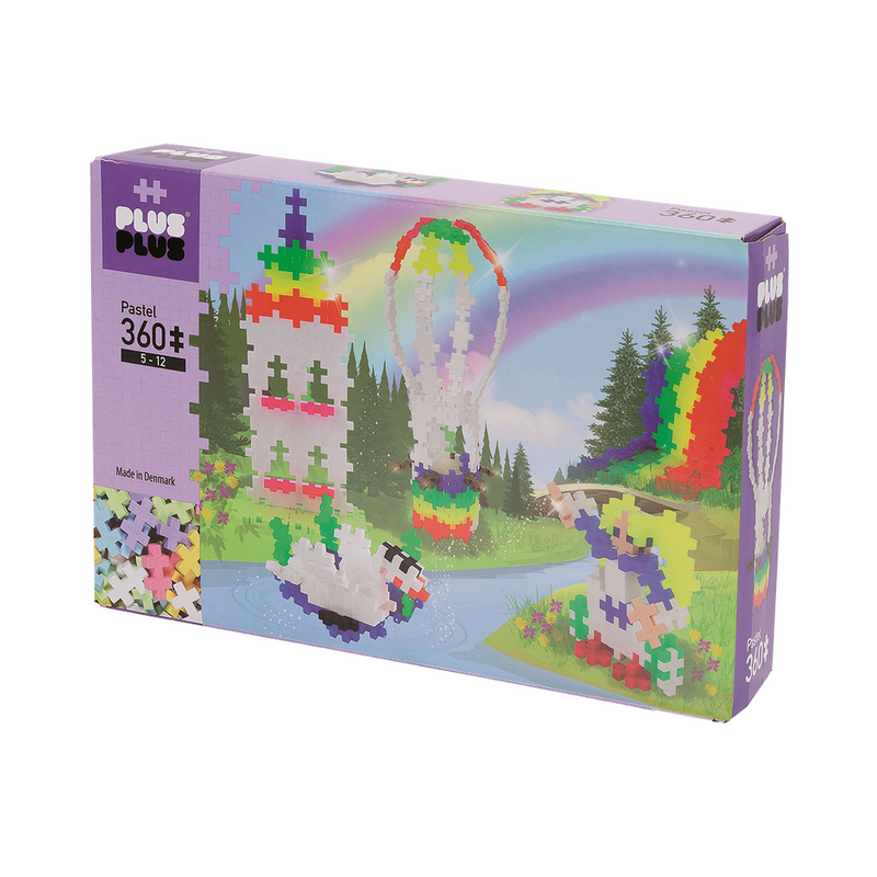 PASTEL - RAINBOW HOT AIR BALLOON - 360pcs