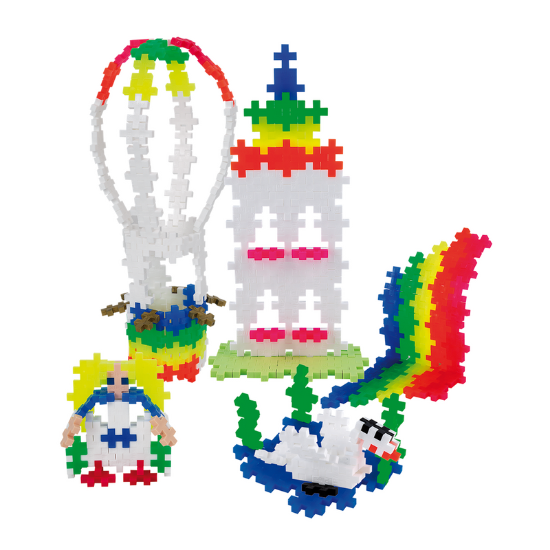 PASTEL - RAINBOW HOT AIR BALLOON - 360pcs