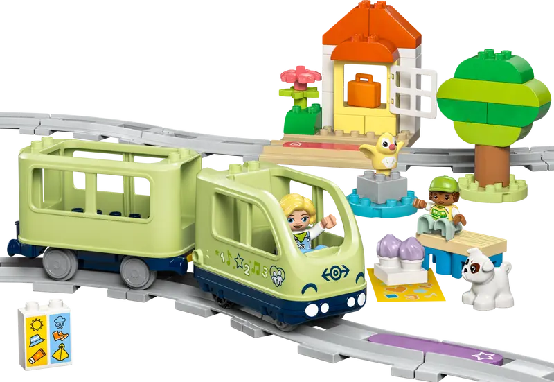 LEGO - 10427 - DUPLO - Interactive Adventure Train - 57pcs