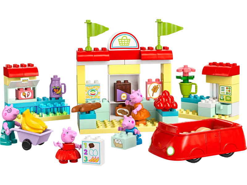 LEGO - 10434 - DUPLO - Peppa Pig Supermarket - 70pcs