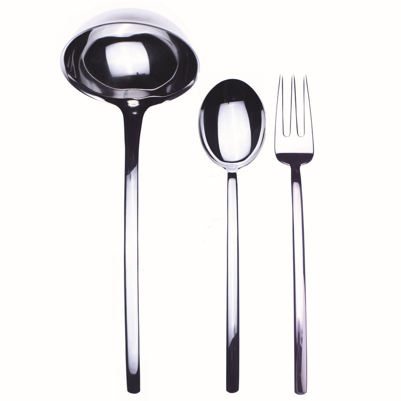 Mepra – Due Mirror – 3-Piece Serving Set – 104422003 – Image 1