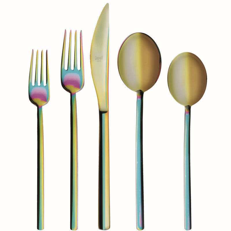 Mepra - Due Ice Rainbow Flatware Set - 20 Pcs. – MPR-104422020IA – Image 1