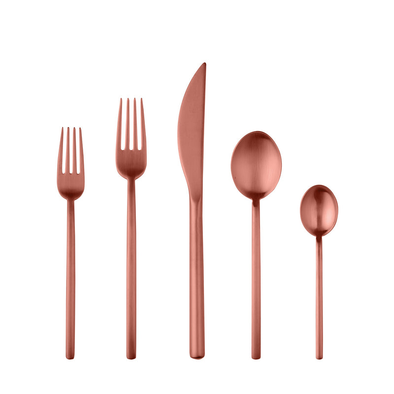 Mepra - Due Ice Bronze Flatware Set - 20 Pcs. – MPR-104422020IB – Image 1