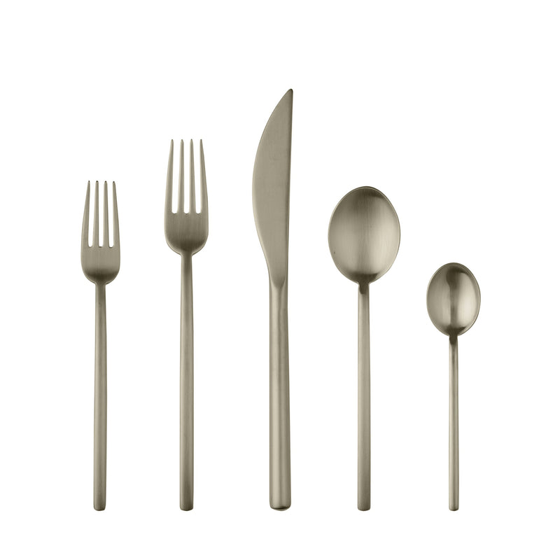Mepra - Due Ice Champagne Flatware Set - 20 Pcs. – MPR-104422020IC – Image 1