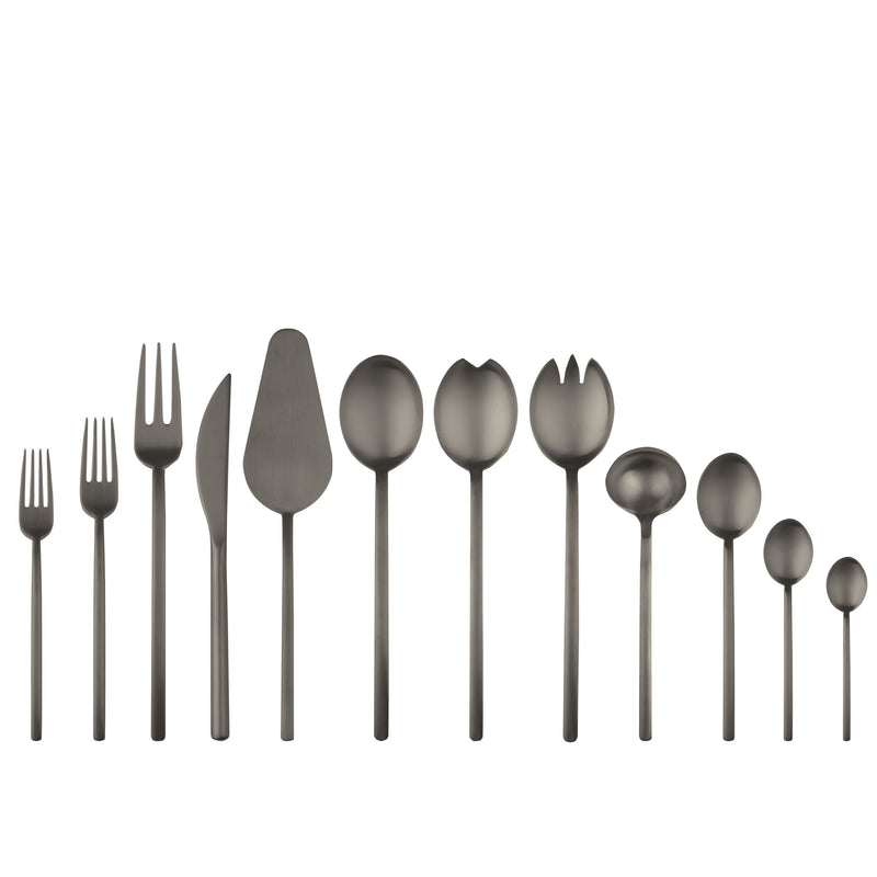 Mepra - Due Ice Black Gold Flatware Set - 67 Pcs. – MPR-104422067ION – Image 1