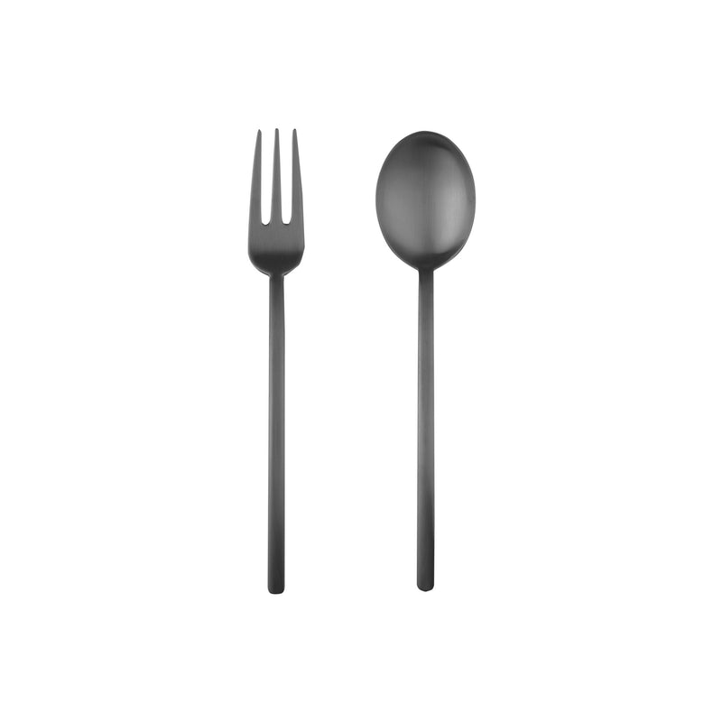 Mepra - Due Ice Black Gold Serving Set - 2 Pcs. – MPR-104422110ION – Image 1