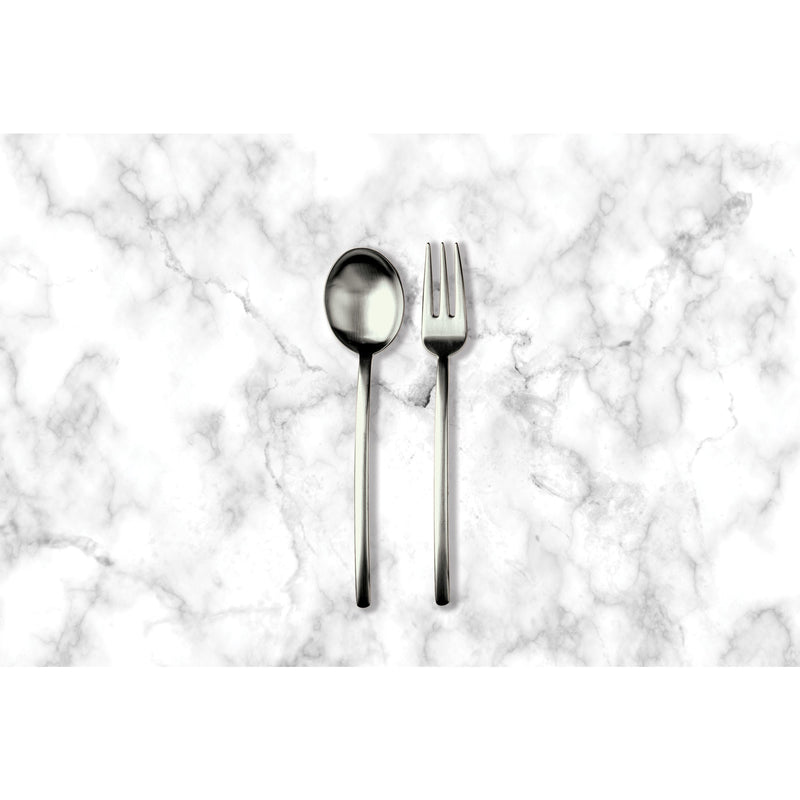 Mepra - Due Ice Black Gold Serving Set - 2 Pcs.