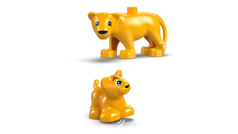 LEGO - 10442 - DUPLO - Wild Animal Families: Penguins & Lions - 10pcs
