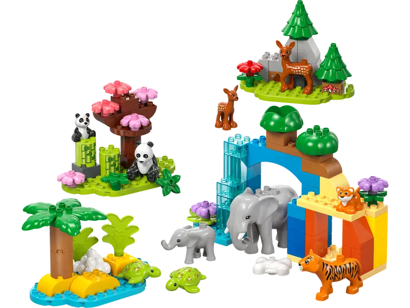 LEGO - 10446 - DUPLO - 3in1 Wild Animal Families - 92pcs