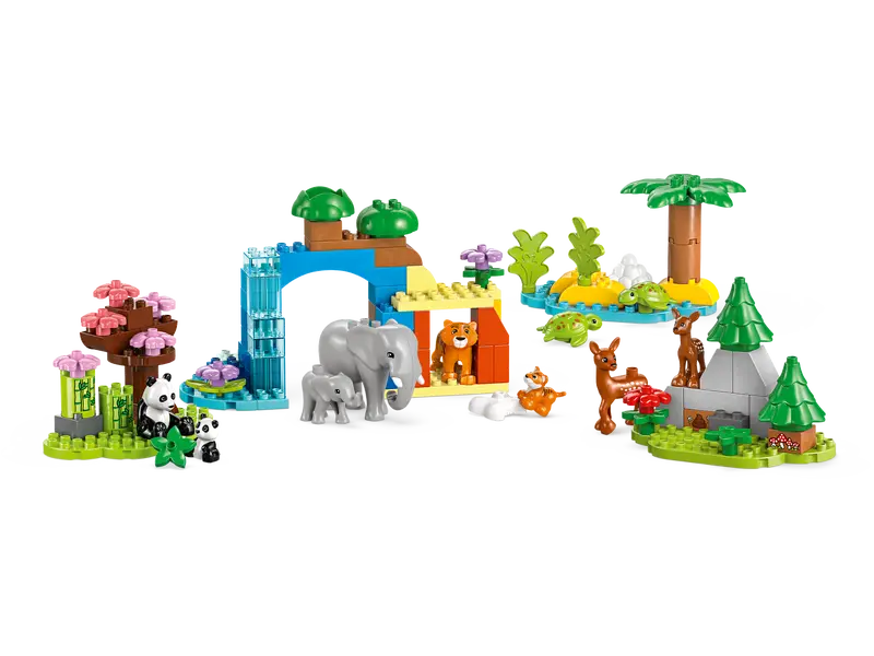 LEGO - 10446 - DUPLO - 3in1 Wild Animal Families - 92pcs