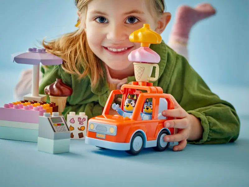 LEGO - 10458 - BLUEY - Ice Cream Trip with Bluey - 22pcs