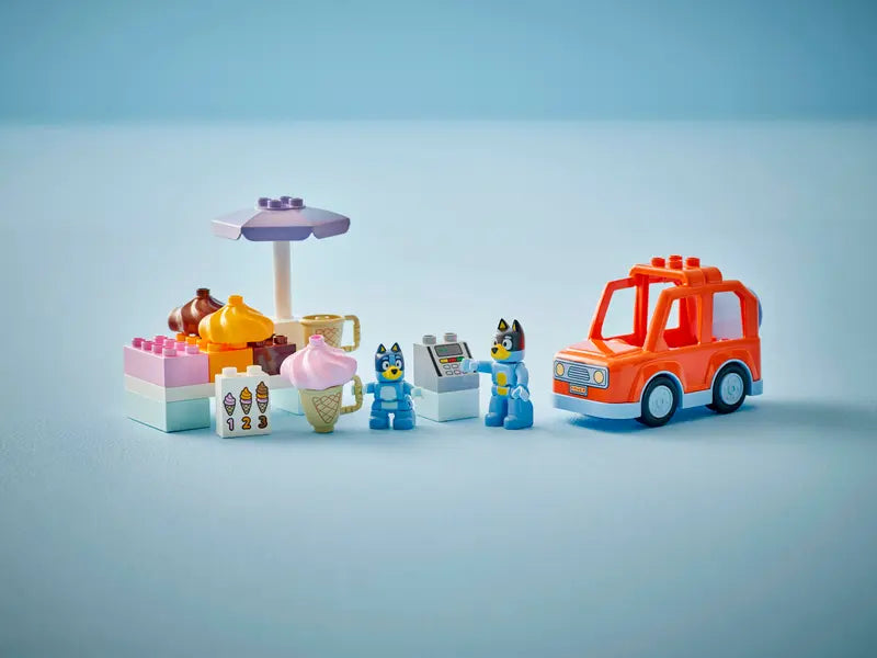 LEGO - 10458 - BLUEY - Ice Cream Trip with Bluey - 22pcs