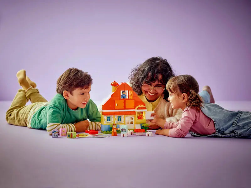 LEGO - 10459 - BLUEY - Bluey's Family House with Memory Game - 83pcs