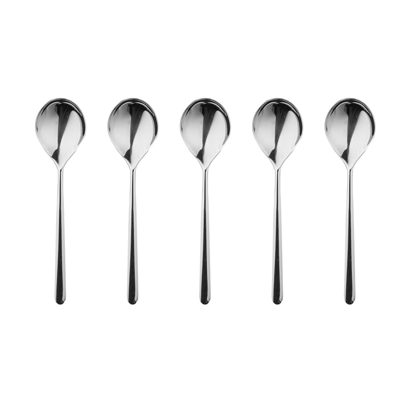 Mepra - Linea Champagne Flatware Set - 5 Pcs. – MPR-104822005C – Image 1
