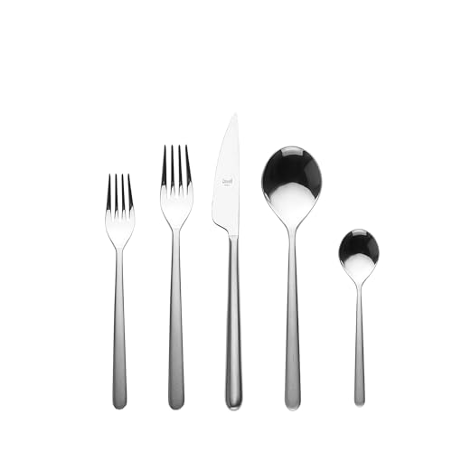 Mepra – Linea Frozen – 5-Piece Flatware Set – 104822005F – Image 