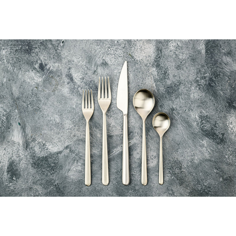 Mepra – Linea Ice Champagne – 5-Piece Flatware Set – 104822005IC – Image 3