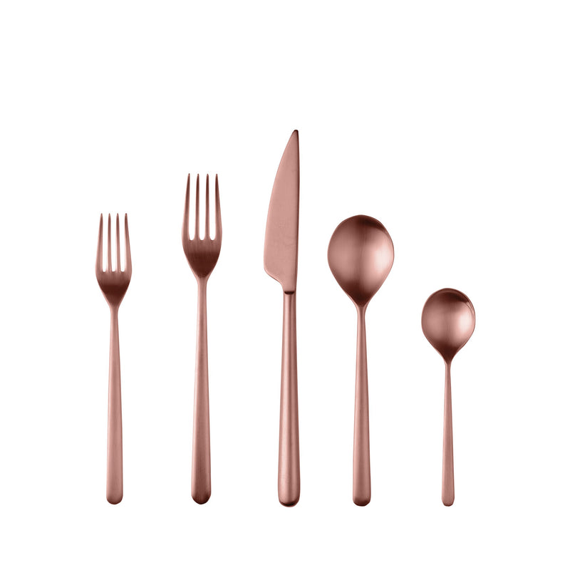 Mepra - Linea Ice Bronze Flatware Set - 20 Pcs. – MPR-104822020IB – Image 1