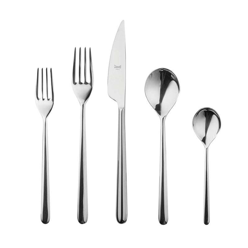 Mepra - Linea Flatware Set - 20 Pcs. - Mirror – MPR-104822020 – Image 1