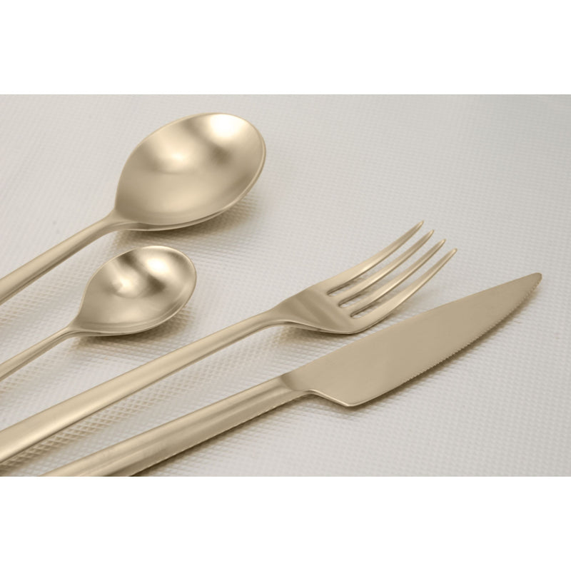Mepra – Linea Ice Champagne – 67-Piece Flatware Set – 104822067IC – Image 2