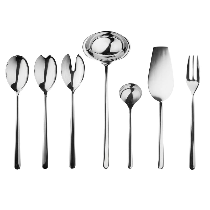 Mepra - Linea Serving Set - 7 Pcs. - Mirror – MPR-10482207 – Image 1