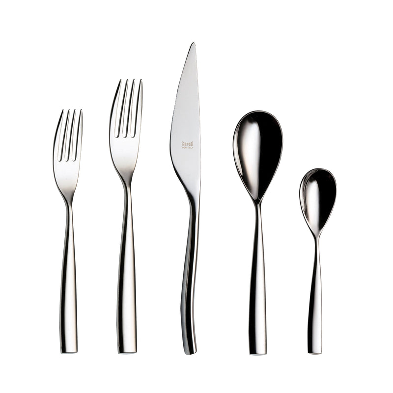 Mepra – Arte Mirror – 5-Piece Flatware Set – 105022005 – Image 1