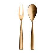 Mepra - Arte Serving Set - 2 Pcs. - Ice Gold